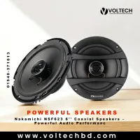 Nakamichi NSF623 6'' Coaxial Speakers - High-Performance Audio | Voltech Electronics